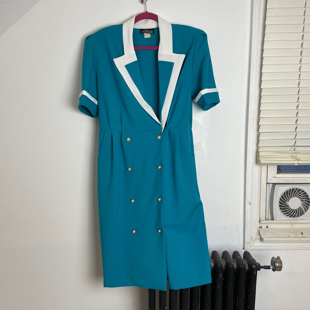 Alexis Fashions Retro 80s 90s Style Dress
